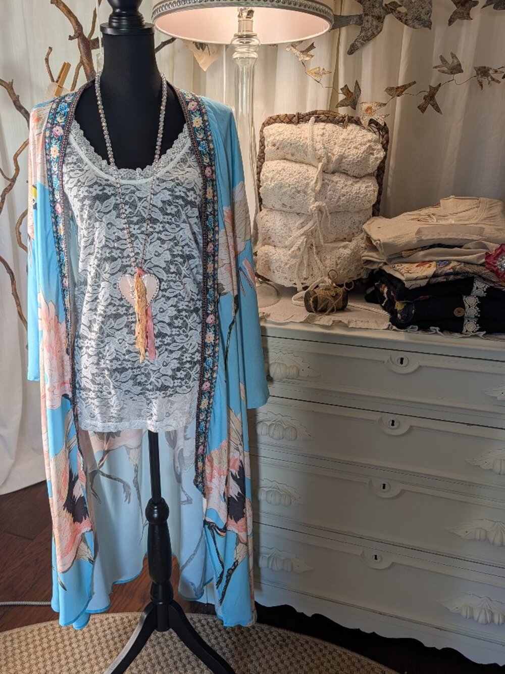 ARATTA STORY OF THE CRANE KIMONO